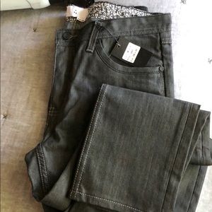 Dark gray jeans